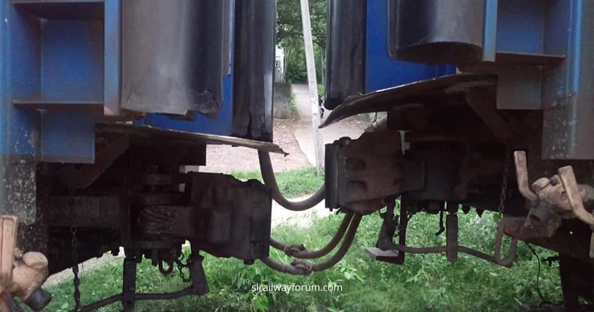 A Powerset Derailed Near Kirulapone Railway Station